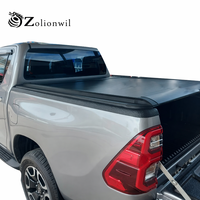 Zolionwil - Cache-caisse de camionnette rétractable à enroulement pour Toyota Hilux 2005-2024