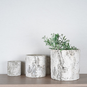 Vaso per Fiori Cilindrico <span class=keywords><strong>in</strong></span> Stile Nordico Semplice, <span class=keywords><strong>Design</strong></span> Classico per Interni ed Esterni, Decorazione da Giardino, Fioriera <span class=keywords><strong>in</strong></span> <span class=keywords><strong>Cemento</strong></span> per Casa - Product Image 4