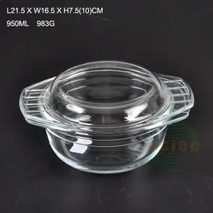 Sciec Hoge Borosilicaatglas Bakvormen Sets Ovale Kookpot/Ronde Servies Set Voor Het Koken