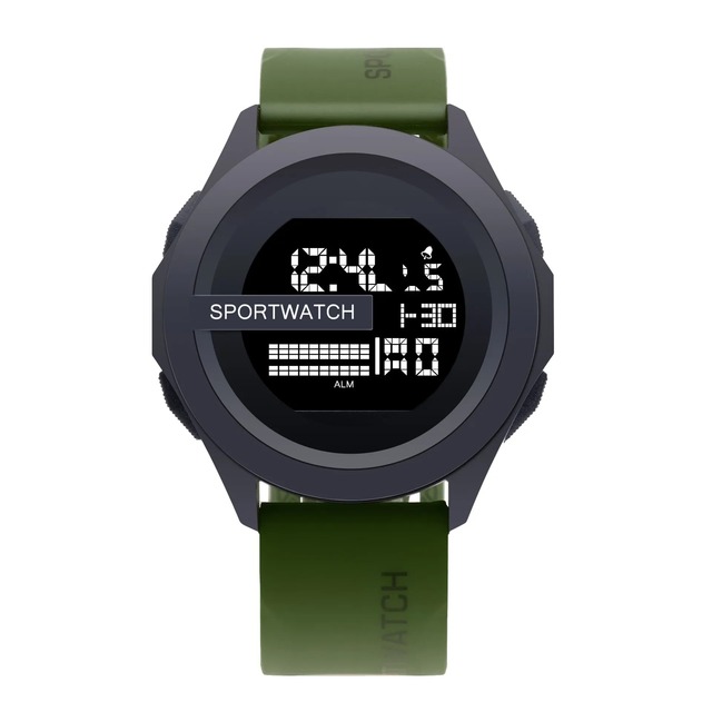New Cartoon Sport Digital Wristwatch for Men Relogio Waterproof Electronic Watch Luminous Date Week Display Business Use