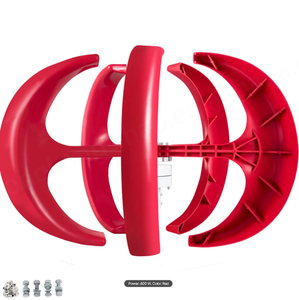 VEVOR 400W 12V Farolas Farola Generador de Turbina Eólica 5 Cuchillas con Controlador - Product Image 2