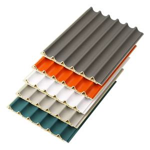 Pannelli Decorativi a Onde Scanalate <span class=keywords><strong>in</strong></span> WPC Impermeabili per Pareti <span class=keywords><strong>TV</strong></span> Moderne e Decorazione d'Interni - Product Image 6