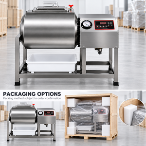 Tambor de Vacío Comercial para Carne de 32.5 kg, Máquina Marinadora de Acero Inoxidable de 220 V y 500 W para Procesamiento de Carne en Restaurantes - Product Image 6