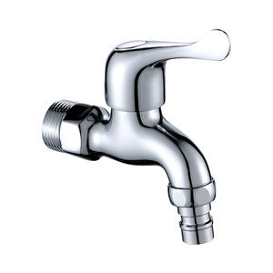 Grifo de Lavabo Chenlu de Latón con una Sola Manija, Conector de Tubería de 20 mm, Grifo Exterior de Montaje en Cubierta - Product Image 3