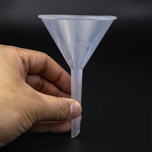 Funil de óleo de plástico para cosméticos, funil dispensador de perfume líquido químico 50mm 60mm 75mm - Product Image 2