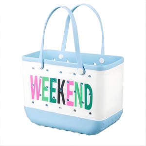 Sac <span class=keywords><strong>de</strong></span> plage en EVA <span class=keywords><strong>de</strong></span> haute qualité, best-seller, résistant à <span class=keywords><strong>l</strong></span>'eau, durable, sac fourre-tout d'<span class=keywords><strong>été</strong></span>, fermeture ouverte, design personnalisable - Product Image 1