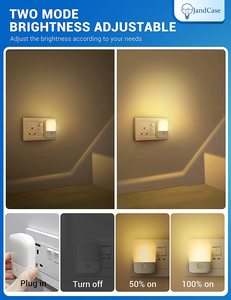 LOHAS PIR <strong>Motion</strong> <strong>Sensor</strong> Led Plug in Wall Led Night <strong>Light</strong> Dimmable Brightness Adjustable Baby <strong>Motion</strong> <strong>Sensor</strong> Night <strong>Light</strong> for Kids - Product Image 3