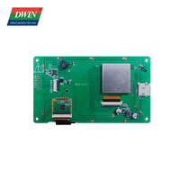 DWIN 5 Inch Hot Sale 800*480 IPS TFT LCD Display RS232/TTL HMI Touch Panel LCD Module Display Layar Sentuh untuk STM32 Esp32