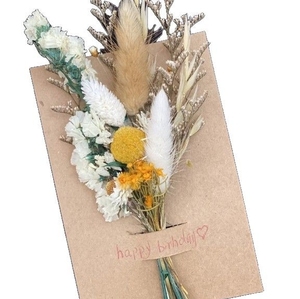Mini pastel bohemio <span class=keywords><strong>flores</strong></span> plantas secas para Decoración de mesa arreglo de biberón buzón regalo Pampa <span class=keywords><strong>ramillete</strong></span> - Product Image 6