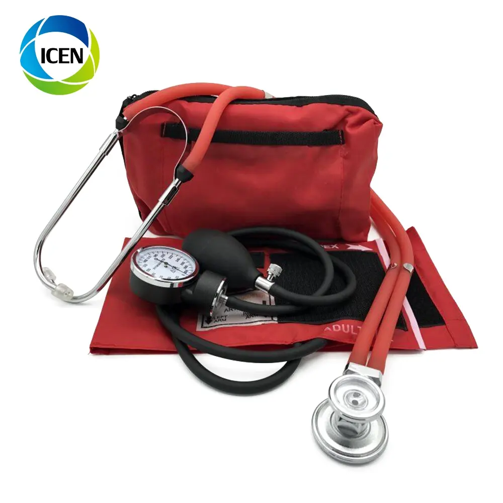 IN-G018 Digital best portable latest types of sphygmomanometer with stethoscope