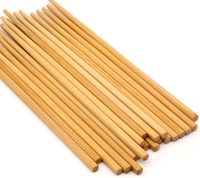 Bâtonnets de bambou jetables de grande valeur, 100 % biodégradables, écologiques, recyclables, de qualité alimentaire, légers, pour le camping et les restaurants
