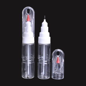 20ml 2 in 1 şeffaf oje şişesi Pet Touch up boya PET Touch up boya şişeleri - Product Image 1