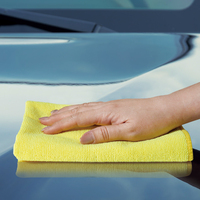 Lot de 36 chiffons de nettoyage pour voiture en microfibre, polyester et nylon, réutilisables pour le polissage et le lavage