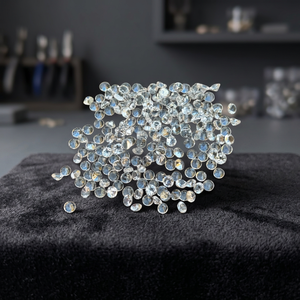 Perles d'Opale Rondes Facettées Taille Brillant 3mm 4mm, Pierres Précieuses Synthétiques en Quartz à Trou Complet, 98 Couleurs pour la Fabrication de Bijoux - Product Image 2