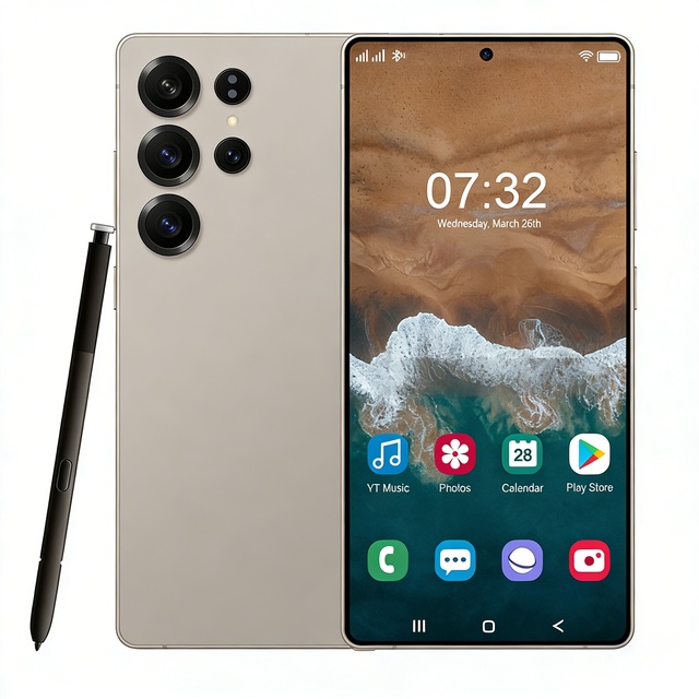 Global Version Unlocked S25 Ultra Phone 12GB+512GB 6.9 Inch Screen Dual Sim Android Phone 4000Amh 64MP S25 Ultra Smartphone