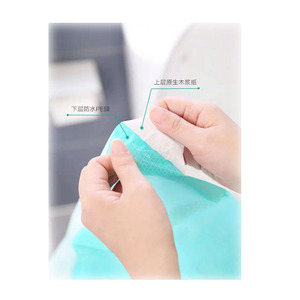 Cuộn Giấy Bọc Ghế Trường Kỷ, Cuộn Giấy Y Tế Bàn Khám Giấy Vệ Sinh 1/2 Lớp Keo Dán Nhiều Lớp Chất Liệu, Bột Gỗ Nguyên Chất 24.5-62Cm - Product Image 2