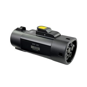 Adaptateur AC Type 1 vers Type 2 32A 250V Connecteur de chargeur EV J1772 vers IEC62196 pour <span class=keywords><strong>Tesla</strong></span> Model 3/Y - Product Image 2