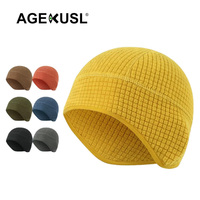 Casquette de cyclisme thermique coupe-vent pour adulte, homme et femme, pour l'hiver, le VTT et le vélo de route, en polyester/coton, imprimée par transfert thermique