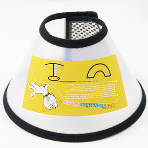 Collar Isabelino Ajustable de Plástico de Lujo para Mascotas, Cono de Recuperación para Perros y Gatos, Anti-Lamido, Prevención de Mordeduras, Protección y Cuidado - Product Image 6