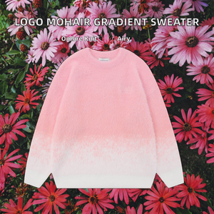 Maglione Invernale da <span class=keywords><strong>Donna</strong></span> Motif, 100% Cotone, Pullover Casual Sfumato con Collo Tondo, Taglie Grandi - Product Image 2