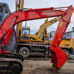 Excavadora HITACHI ZX120 de 12 toneladas para grandes obras, excavadora Hitachi usada de segunda mano con certificación EMC - Product Image 4