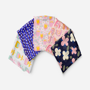 <span class=keywords><strong>Tela</strong></span> de popelina de algodón personalizada para niños Impresión digital con flores lindas Diseños abstractos Diseño popular para ropa de niños - Product Image 4