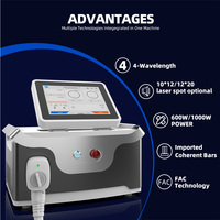 Mesin Penghilang Bulu Laser Dioda Desktop 2000W 808nm untuk Salon Kecantikan, Spa, Peremajaan Kulit, Pemutih, dan Pengurangan Rambut