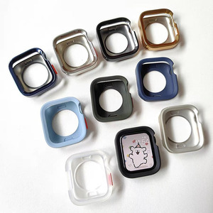 เคสกันกระแทกเคลือบโลหะหลายสีสำหรับ <span class=keywords><strong>Apple</strong></span> <span class=keywords><strong>Watch</strong></span> Series 10 9 8 7 SE iWatch กรอบกันกระแทก - Product Image 1