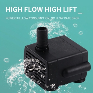 JSD DC Mini Dompelpomp 1-3W 180L/H Verstelbare Debiet Fonteinpomp voor Aquarium Huisdier Drinkfontein Hydroponics <span class=keywords><strong>DIY</strong></span> Knutselwerk - Product Image 3
