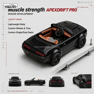 Karts électriques GT Muscle personnalisés les plus vendus, 72V, longue portée, <span class=keywords><strong>pour</strong></span> drift et course, <span class=keywords><strong>pour</strong></span> adultes, adolescents et enfants, véhicules personnalisés - Product Image 6