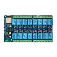 Module relais ESP32 16 voies, carte de développement avec convertisseur DC/DC, système d'exploitation Linux et interface I2C