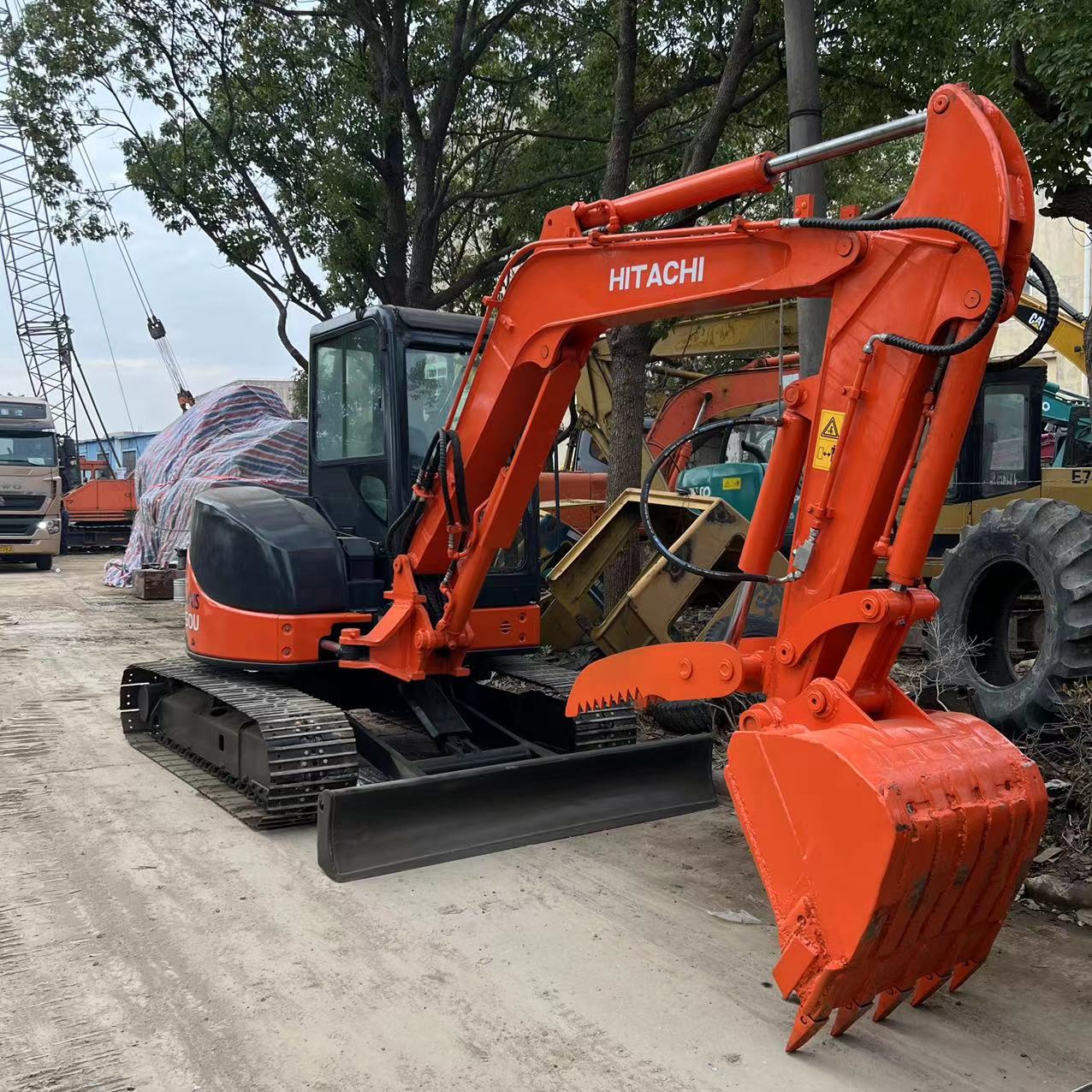 Used Hitachi Zx50u-2 Mini Excavator with Yanmar Engine