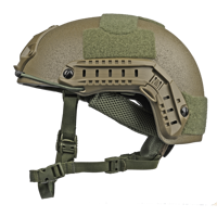 Casque laser haute coupe REVIXUN Ranger FAST avec couleur personnalisée, matériau aramide/UHMWPE, léger, utilisation tactique en extérieur