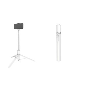 Support de photographie mobile tout-en-un <span class=keywords><strong>Adyss</strong></span> A900 et support de bureau avec trépied en ABS, longueur extensible de 1500 mm pour téléphone - Product Image 2