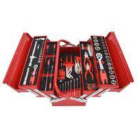 GATmatic Professional Juego de herramientas de acero inoxidable de 5 cajones 86 piezas de alta calidad Cr-V Workstation Tooling Hand-Power OEM