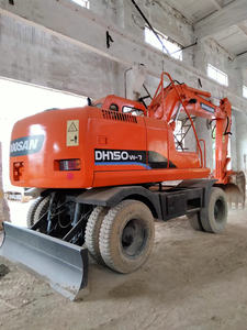 Corée 15 tonnes Original Doosan 150 pelle sur pneus DOOSAN DH150w-7 pelle sur pneus d'occasion à bas prix vente pelle sur pneus - Product Image 6