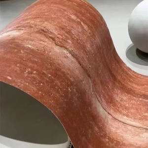 Panneaux de <span class=keywords><strong>briques</strong></span> naturelles flexibles 3D Placage de pierre tendre Revêtement mural extérieur Panneau de pierre tendre extérieur Panneau de pierre travertin - Product Image 1