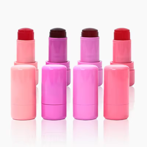 4 colores colorete facial maquillaje mejilla colorete palo Etiqueta Privada gelatina rubor tinte de labios colorete logotipo personalizado gelatina tinte rubor - Product Image 5