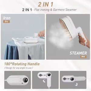 เตารีดไอน้ำพกพาขนาด120มล. เตารีดไอน้ำขนาดเล็กพับได้สำหรับโรงแรม - Product Image 3