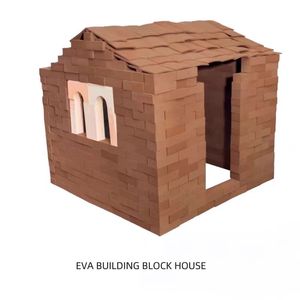 ميسون صغير: طوب رغوي وملاط صغير لنماذج معمارية تصنعها بنفسك للأطفال - Product Image 5