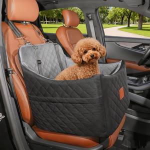 Asiento Elevador para Perros de Espuma Viscoelástica FurFrolic, Asiento de Viaje para Mascotas con Funda Lavable y Desmontable, Asientos de Coche para Perros Pequeños/Medianos - Product Image 2
