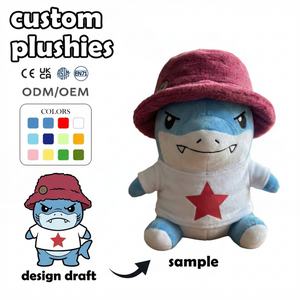 Peluches personnalisées avec logo, fabricant de jouets en peluche, peluche Jackalope <span class=keywords><strong>marron</strong></span> personnalisée avec <span class=keywords><strong>gilet</strong></span> tricoté, poupée en peluche. - Product Image 5