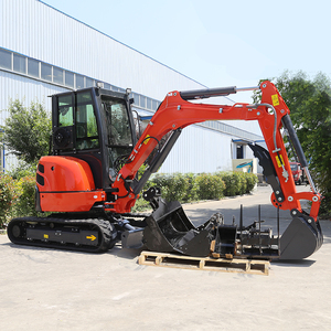 Envío Gratis, Mini Excavadora de 3.5 Toneladas, Giro de 360 Grados, Cabina, EPA Euro5, 2 2.5, Miniexcavadora Pequeña - Product Image 1