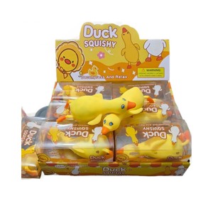 Nouveau Jouet Squishy en forme <span class=keywords><strong>de</strong></span> petit <span class=keywords><strong>canard</strong></span> jaune, bloc <span class=keywords><strong>de</strong></span> construction fait main, jouet à presser avec son craquant - Product Image 1