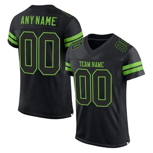 Nouveau maillot de football américain cousu avec logo personnalisé de haute qualité Uniforme de rugby T-shirts de football par sublimation Maillots - Product Image 6
