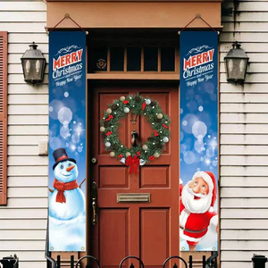 YQ-144 Striscione Natalizio da Appendere alla Porta, Decorazione per Casa, <span class=keywords><strong>Natale</strong></span> 2021, <span class=keywords><strong>Felice</strong></span> <span class=keywords><strong>Anno</strong></span> <span class=keywords><strong>Nuovo</strong></span> - Product Image 5