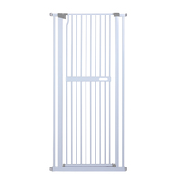 Porte pour animaux de compagnie moderne extra grande à fermeture automatique Gap monté à haute pression pour les escaliers de couloir de porte sans perçage fer en plastique