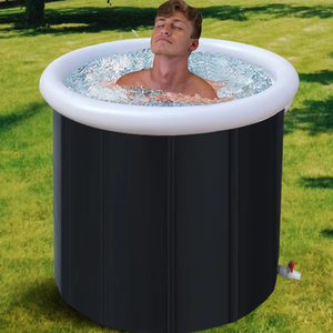 <strong>Bathtub</strong> Water Therapy Recovery Outdoor Indoor Foldable Adults Athletes Fitness Spa Inflatable Portable Pvc Round Ice Tub - Product Image 6