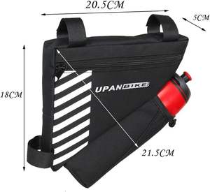 Muestra Gratuita de Bolsa Triangular para Bicicleta, Bolsa de Almacenamiento para Ciclismo al Aire Libre, Impermeable y Resistente al Desgaste - Product Image 1