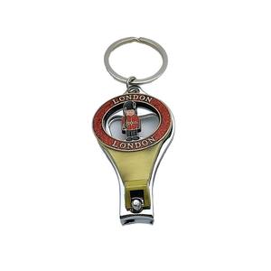 定制3D浮雕凸起标志多伦多雅典苏黎世纪念品指甲剪日常使用脚趾金属指甲剪钥匙扣 - Product Image 6